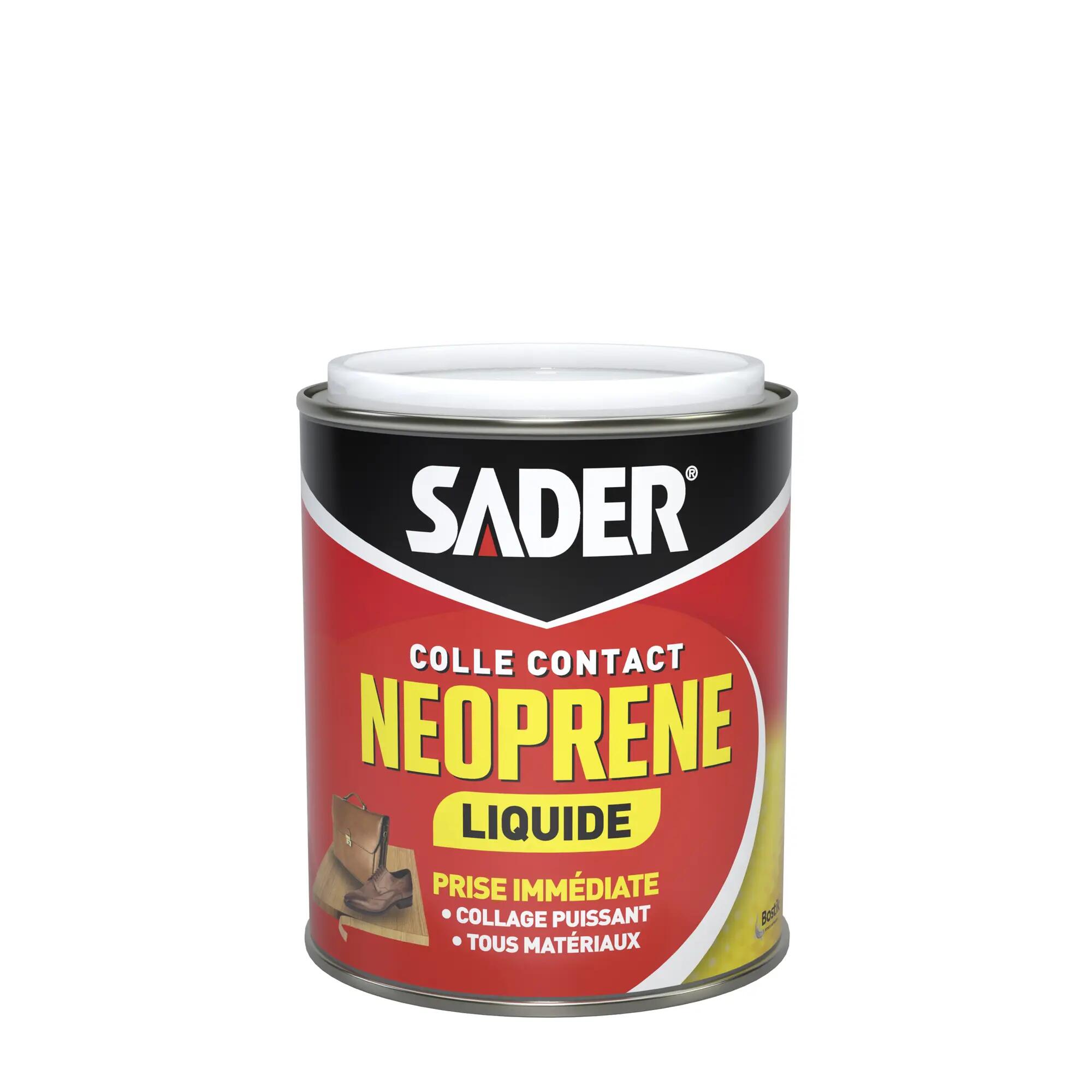 Colle néoprène liquide Multi-usages SADER, 750 ml