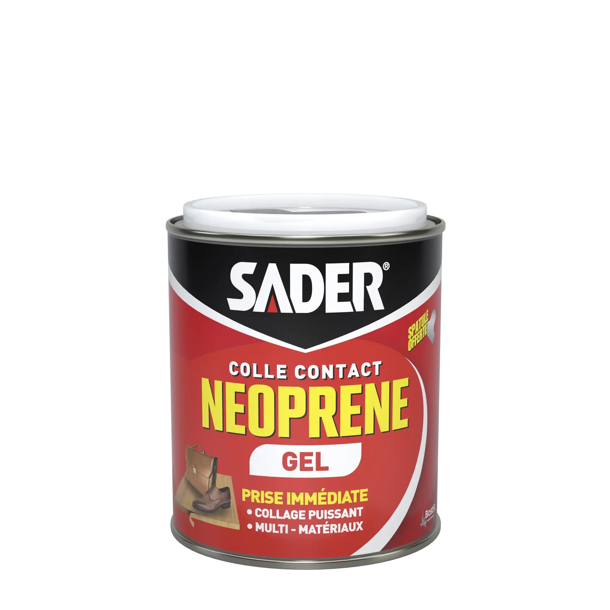 Colle néoprène gel Multi-usages SADER, 750 ml
