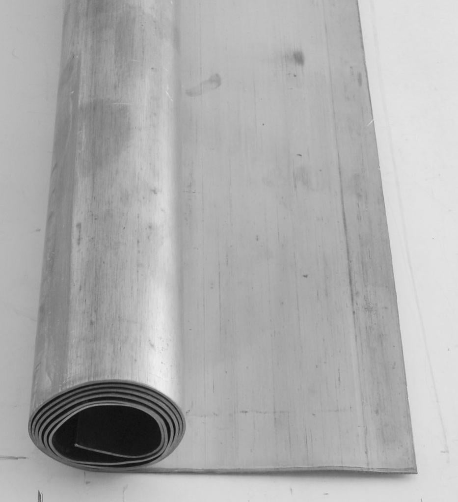 Rouleau de plomb autocollant pour fenêtre 9 mm (argent foncé) - 7,5 m de  long - Avec un gabarit de plomb pour grande fenêtre, un outil d'application