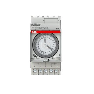 Horloge journalière, 3 modules ABB, 16 A 230 V