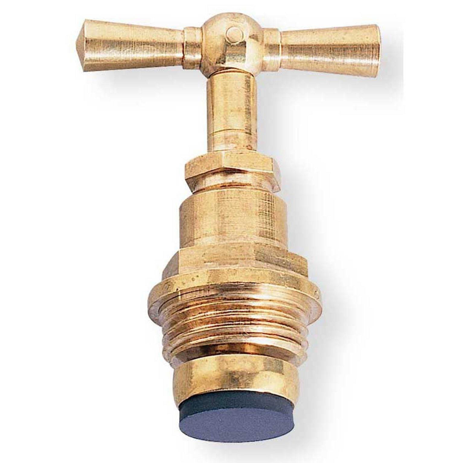 Tête de robinet - Filetage 15 x 21 mm - Diamètre 15 mm : :  Bricolage