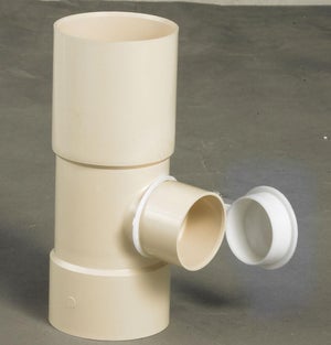 Gouttière demi-ronde PVC Développé 25cm 4m Sable - Mr.Bricolage