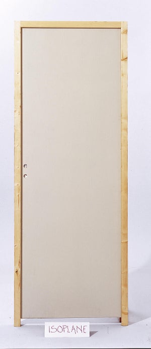 Bloc-porte isothermique Madrid 2 , H.204 x l.83 cm poussant droit