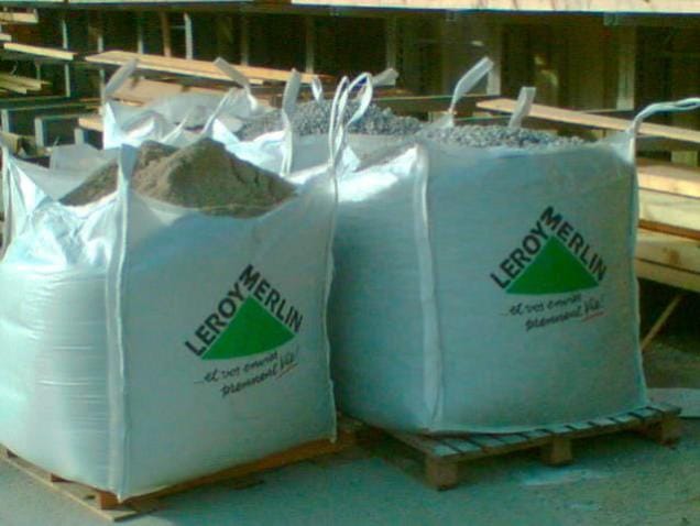 Combien de big bag pour 1m3 de shop beton