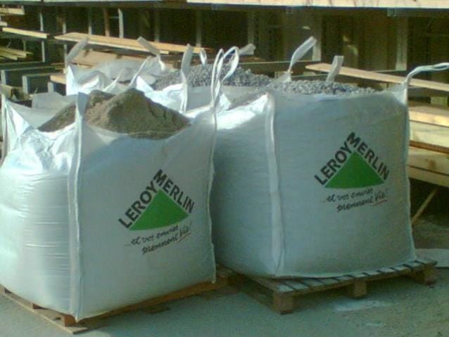 Big bag shop pour beton
