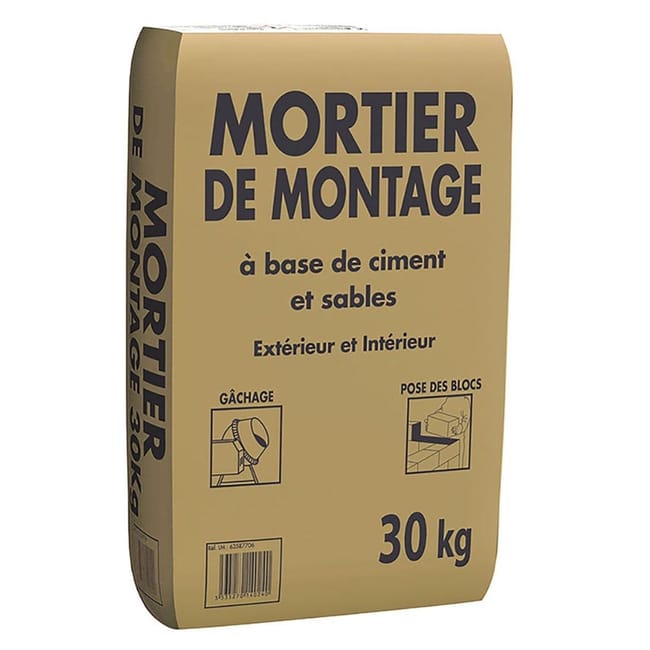Sac mortier leroy merlin sale
