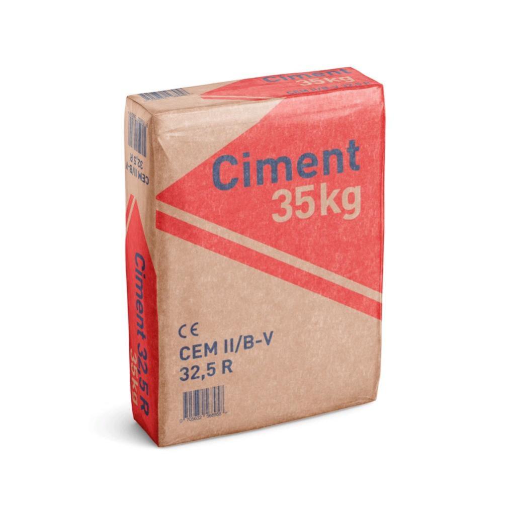 Ciment gris CE/ CEM II, 32,5, 35 kg