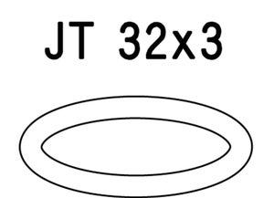 Joint torique en caoutchouc nitrile, diamètre intérieur 19 mm, diamètre  extérieur 23 mm, largeur 2 mm, joint d'étanchéité rond, paquet de 50