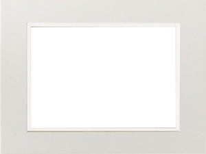 Cadre photo en bois 50x70cm - blanc - PAHA - alinea
