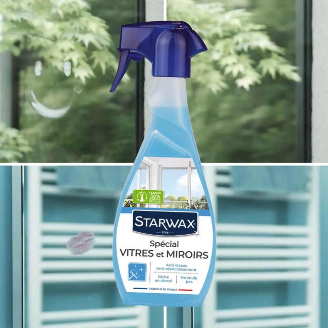 Nettoyant spécial vitres et miroirs STARWAX 0,5 L