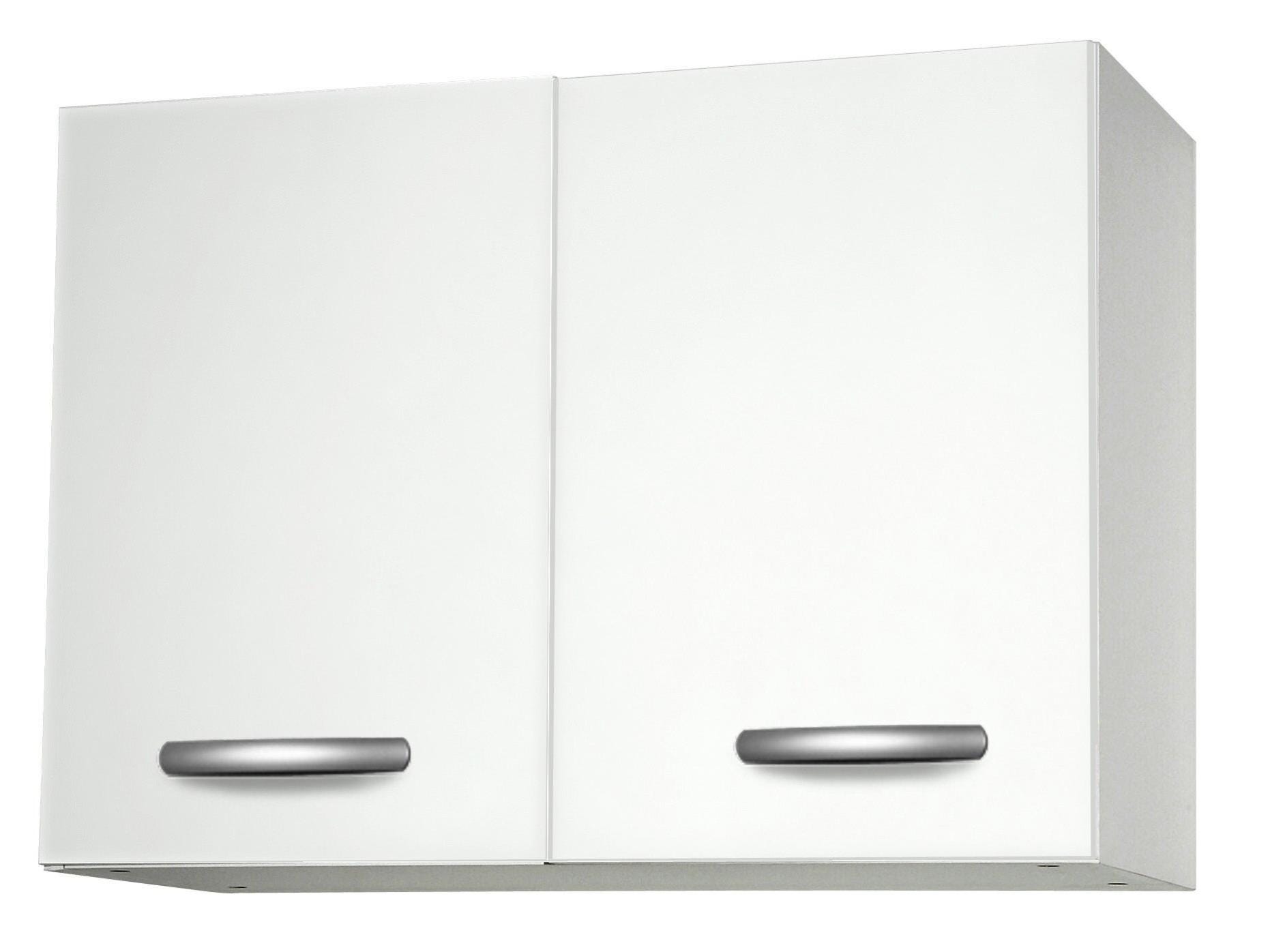 Meuble haut de cuisine Spring blanc, 2 portes H57.9xl80 | Leroy Merlin