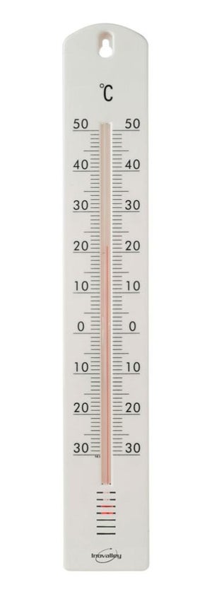 Thermomètre à alcool. dimensions - L: 39.5 cm Intérieur/Extérieur