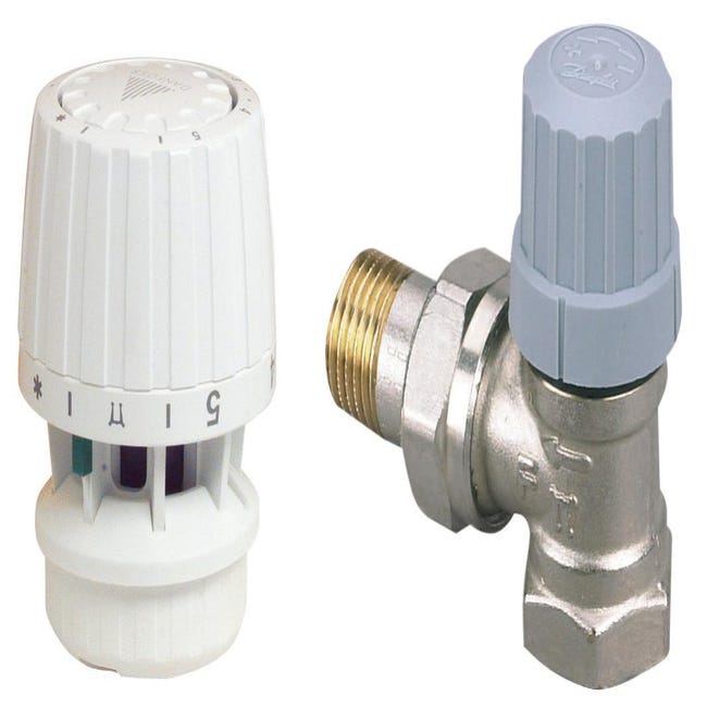 Adaptateur robinet radiateur multidiamètres 3/8 (12/17) - 1/2