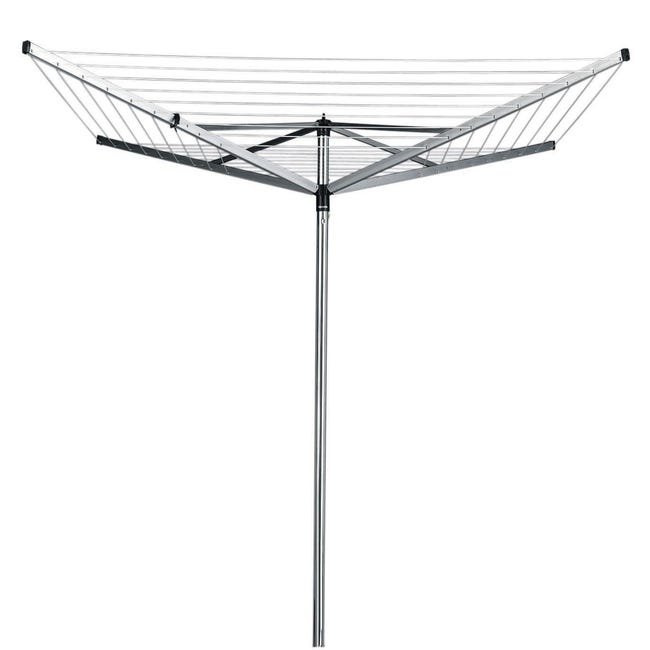 hoek De volgende privaat Séchoir parapluie BRABANTIA Topspinner L.50 m | Leroy Merlin