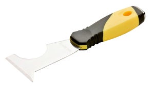 KS Tools - Couteau de peintre - lame inox flexible - manche bi-composant -  50 mm