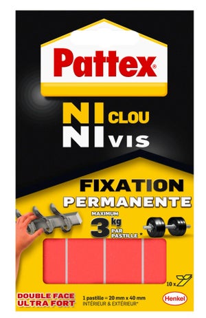 PATTEX - Colle Ni Clou Ni Vis 133g - Pattex Ni Clou Ni Vis