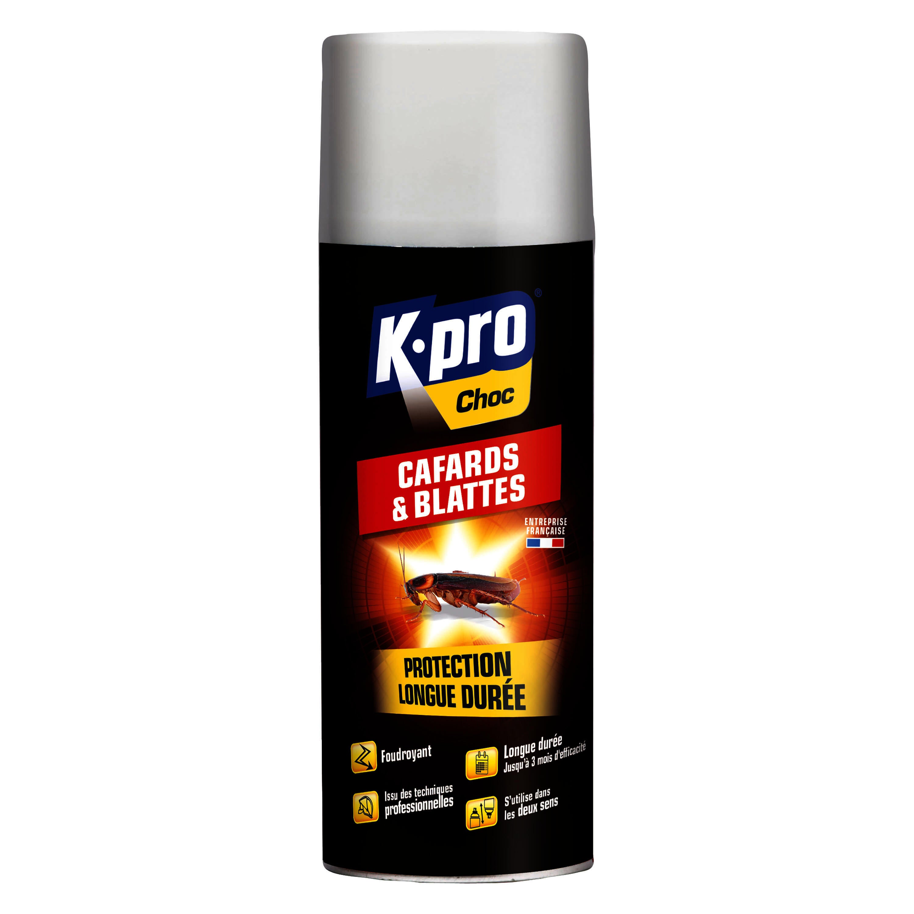 GEROBUG Spray anti-cafards 3000 ml - Lutter contre les cafards avec un  produit efficace contre les blattes pour toutes les pièces de la maison