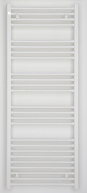 Radiateur eau chaude horizontal EQUATION Adapt blanc, 1012W H.60 x l.60 cm