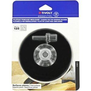 Brosse disque concave pour meuleuse ø 125 mm mèches torsadées