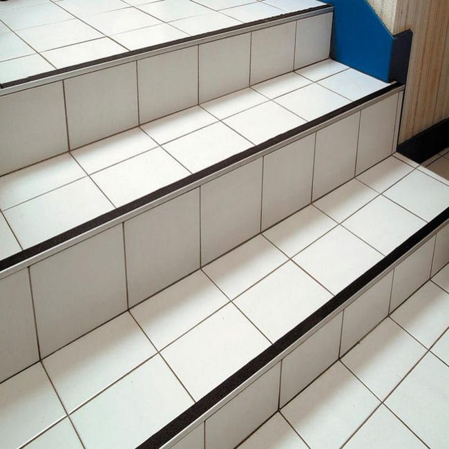 Bojim Bandes d'Escalier Antidérapantes Ruban Adhésif Transparent 10 x 80 cm  Set de