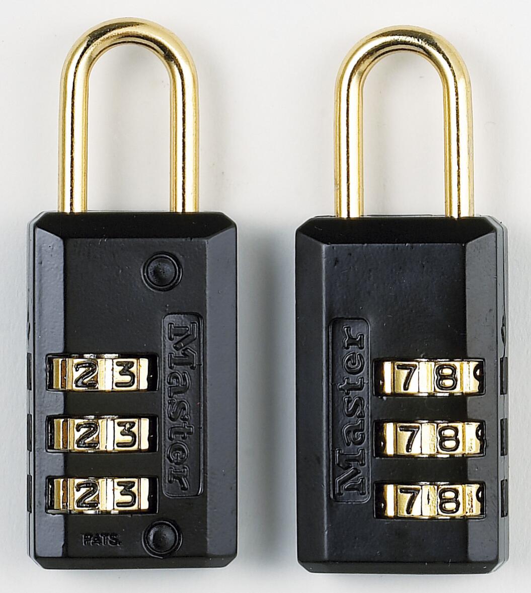Cadenas à combinaison 3 chiffres Master Lock - largeur 30 mm