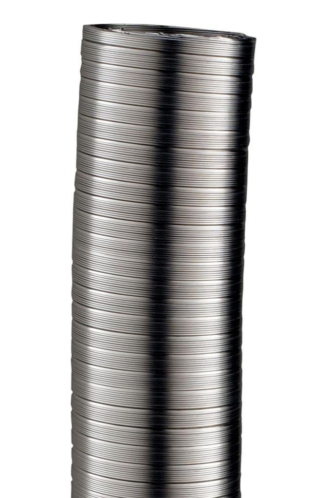 Flexible simple paroi pour tubage POUJOULAT Diam.150 mm à la coupe