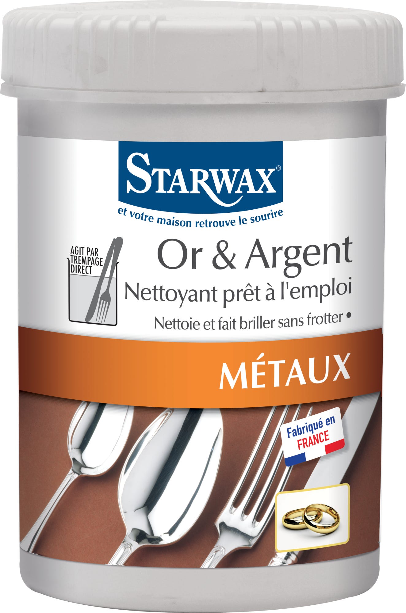 Allisway Nettoyant Argenterie 200ml Avec Filtre Et Tissu Argenté - Nettoyant Bijoux Argent Efficace Pour Colliers, Bagues, Bracelets