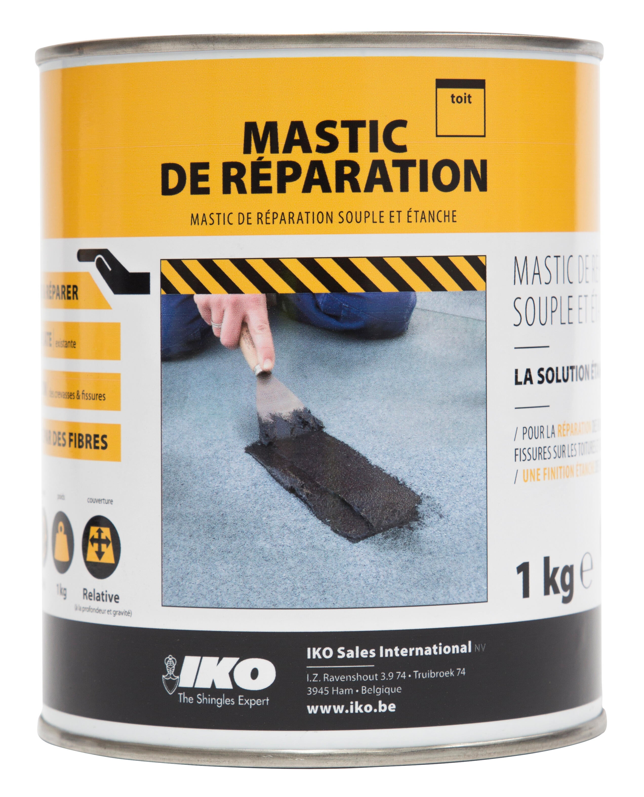 Mastic De Réparation 1 Kg Noir