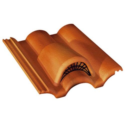 Chatière et grille MONIER rouge