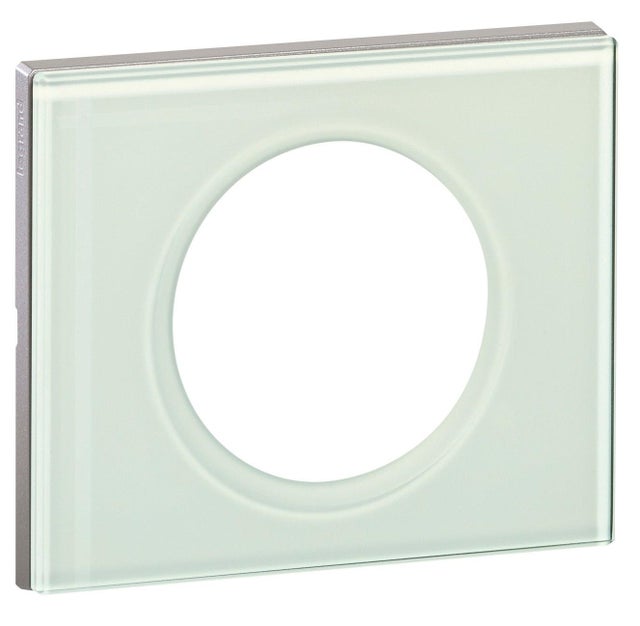 Legrand 068973 Plaque Céliane Métal 3 Postes, Tungstène
