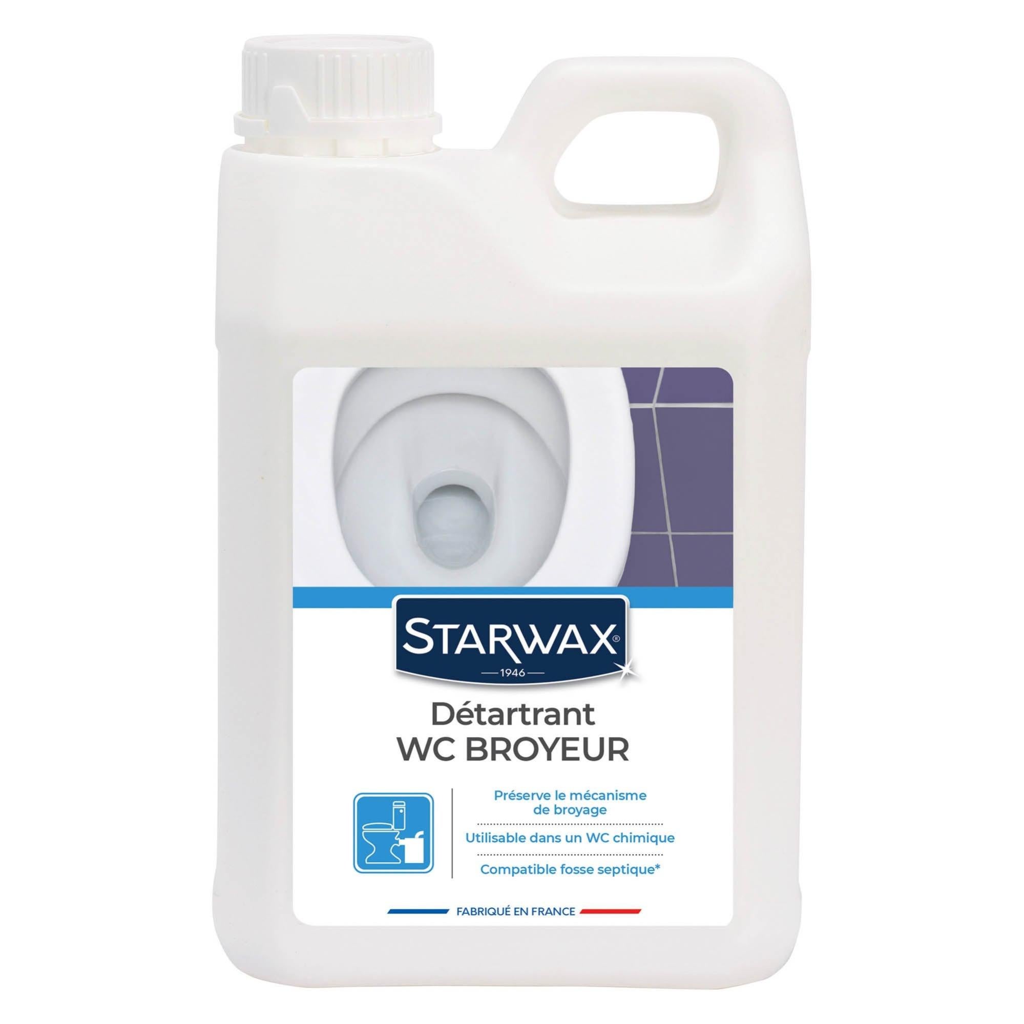 Déboucheur liquide surpuissant Starwax pour canalisation 1L - STARWAX