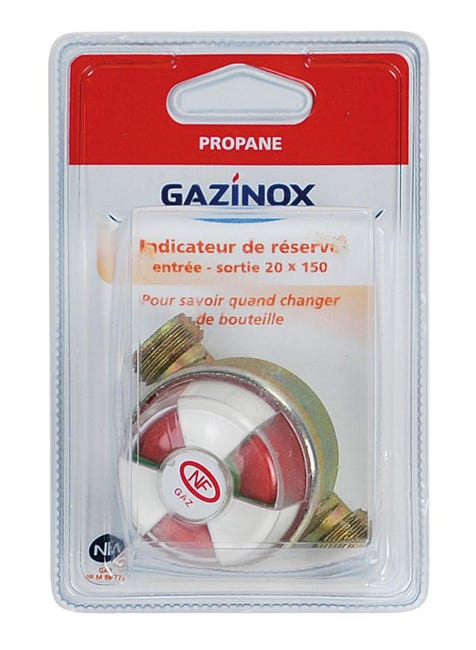 Indicateur de gaz restant pour gaz propane, GAZINOX