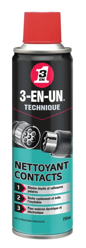 Spray Lubrifiant Silicone Professionnel 3 EN UN 250 ml