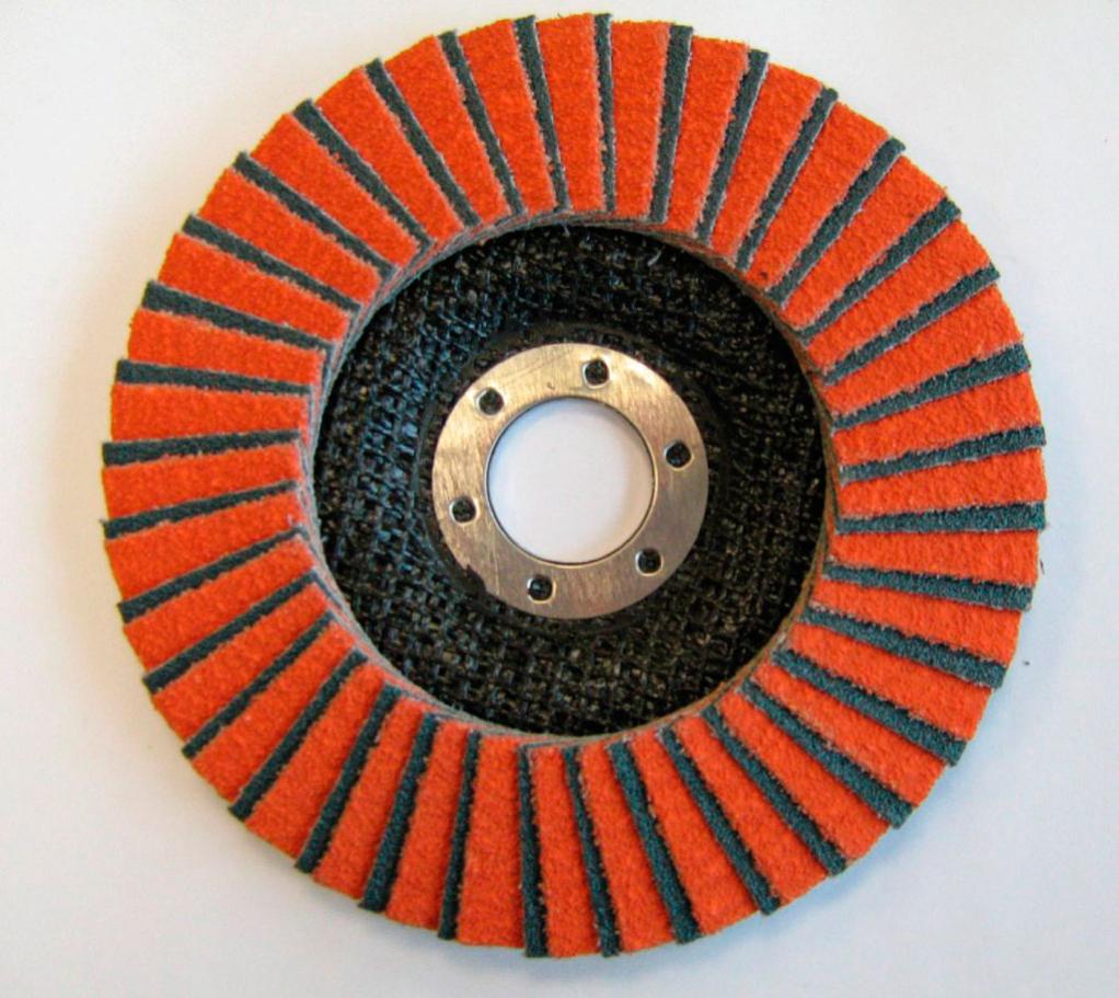 Lot de 5 disques à lamelles abrasif grain 40 gros décapage bois métal pour  meuleuse Diam.125 mm ❘ Bricoman