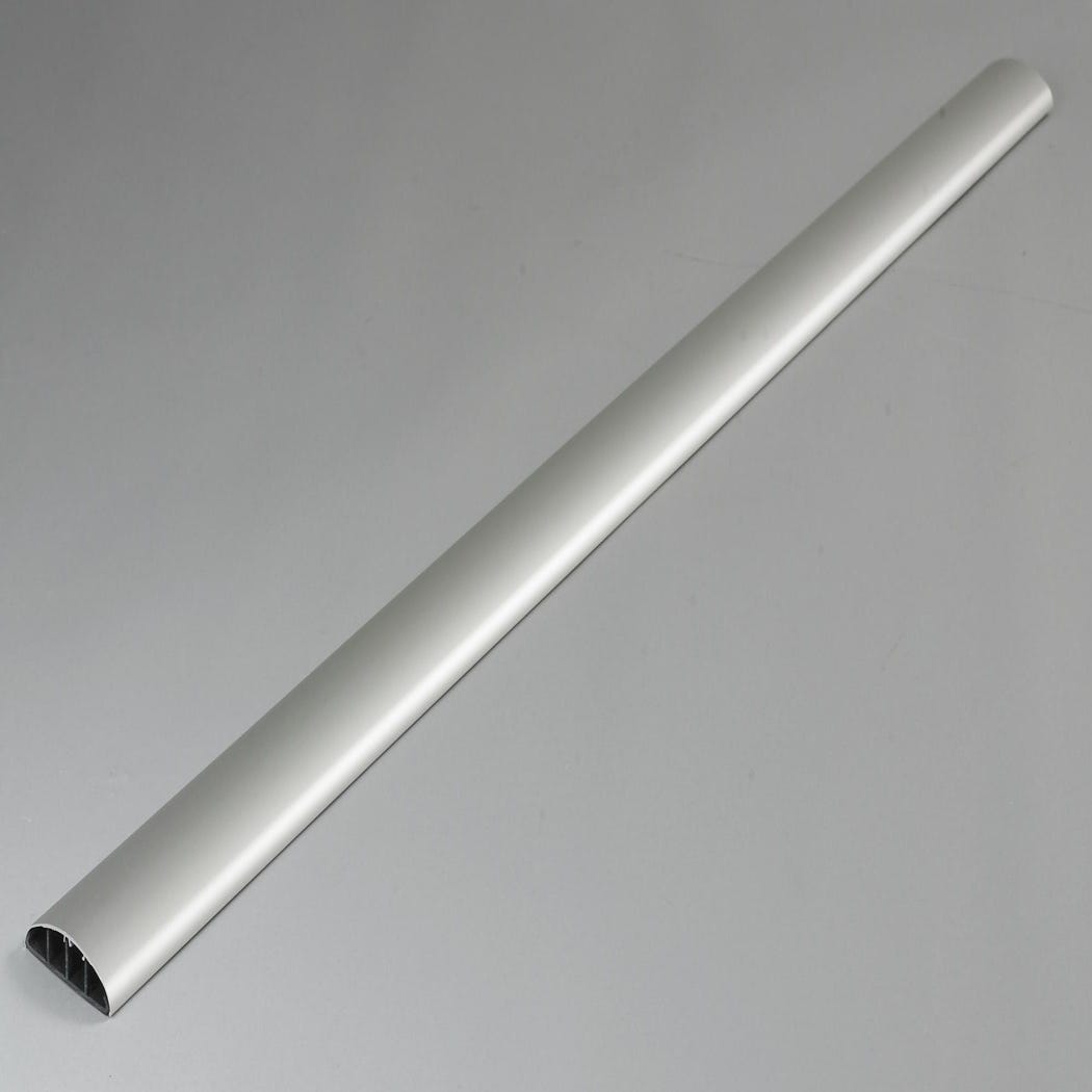Cache-câble polypropylène pour moulure, H.100 x P.7 cm