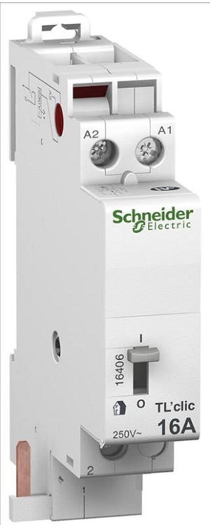 Télérupteur Silencieux 1NO - 16A - resi9 - xp - Schneider R9PCL2S