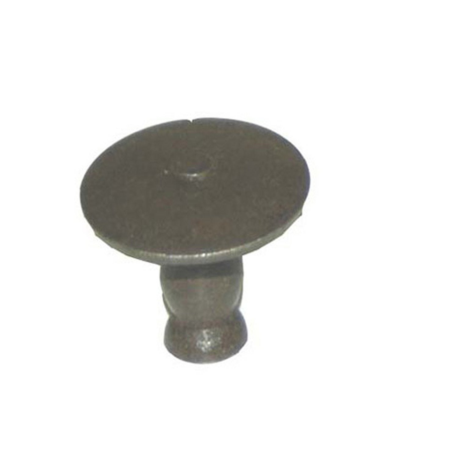 Bouton De Meuble Rond Lentille Zamak Marron Mat Diam Mm Leroy Merlin