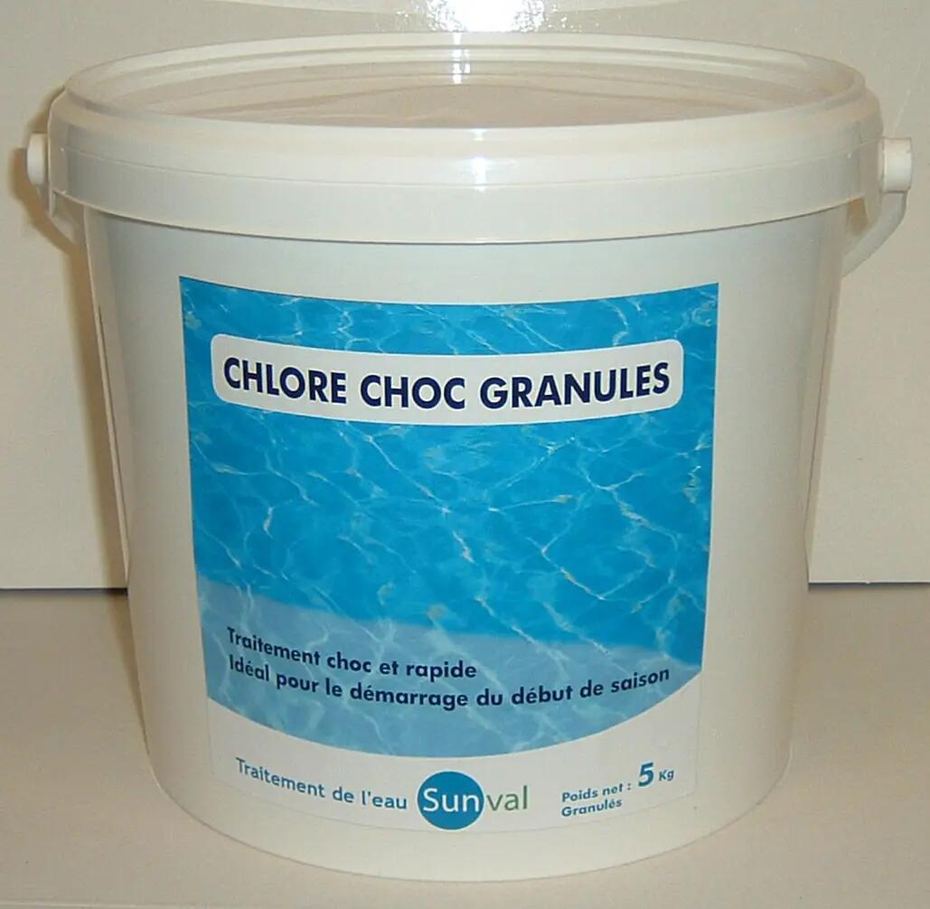 Désinfectant Chlore choc granulés - 1 kg 105429
