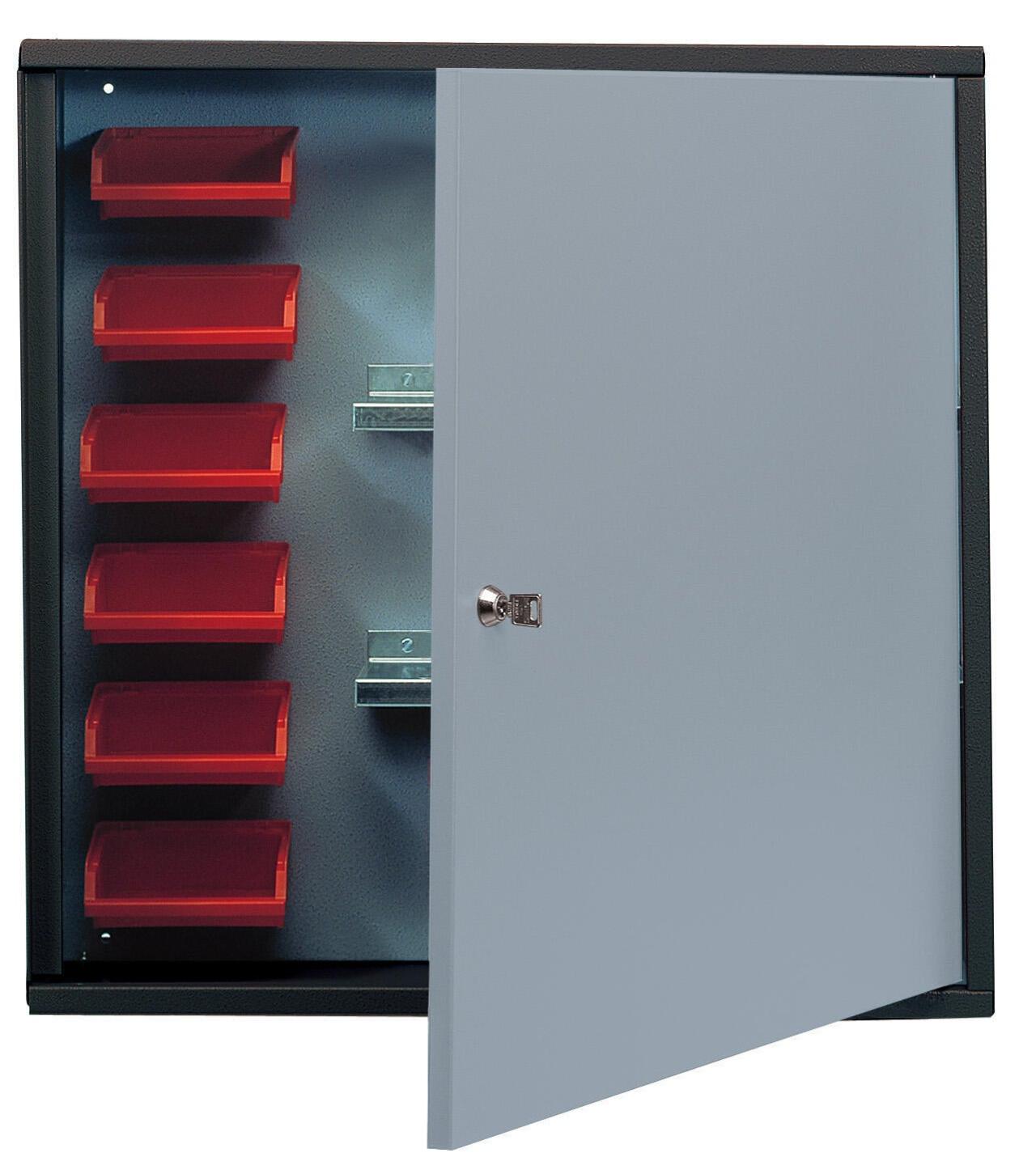 Armoire de rangement avec 6 boîtes à becs en métal KUPPER 60 cm 1 porte Leroy Merlin