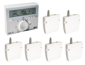 Programmateur connecté - Thermostat pour radiateur électrique Fil