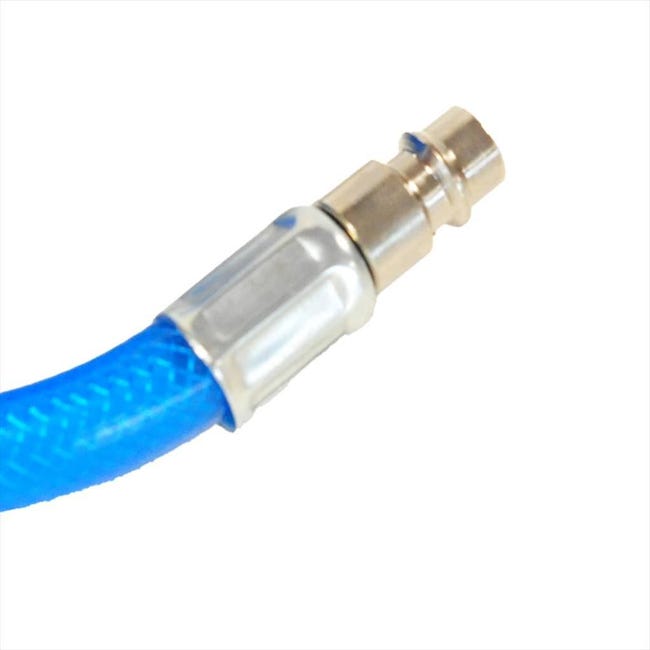 Minifinker Tuyau pneumatique Tuyau Flexible de compresseur d'air haute  pression 5*8mm avec connecteur rapide bricolage tuyau - Cdiscount Bricolage