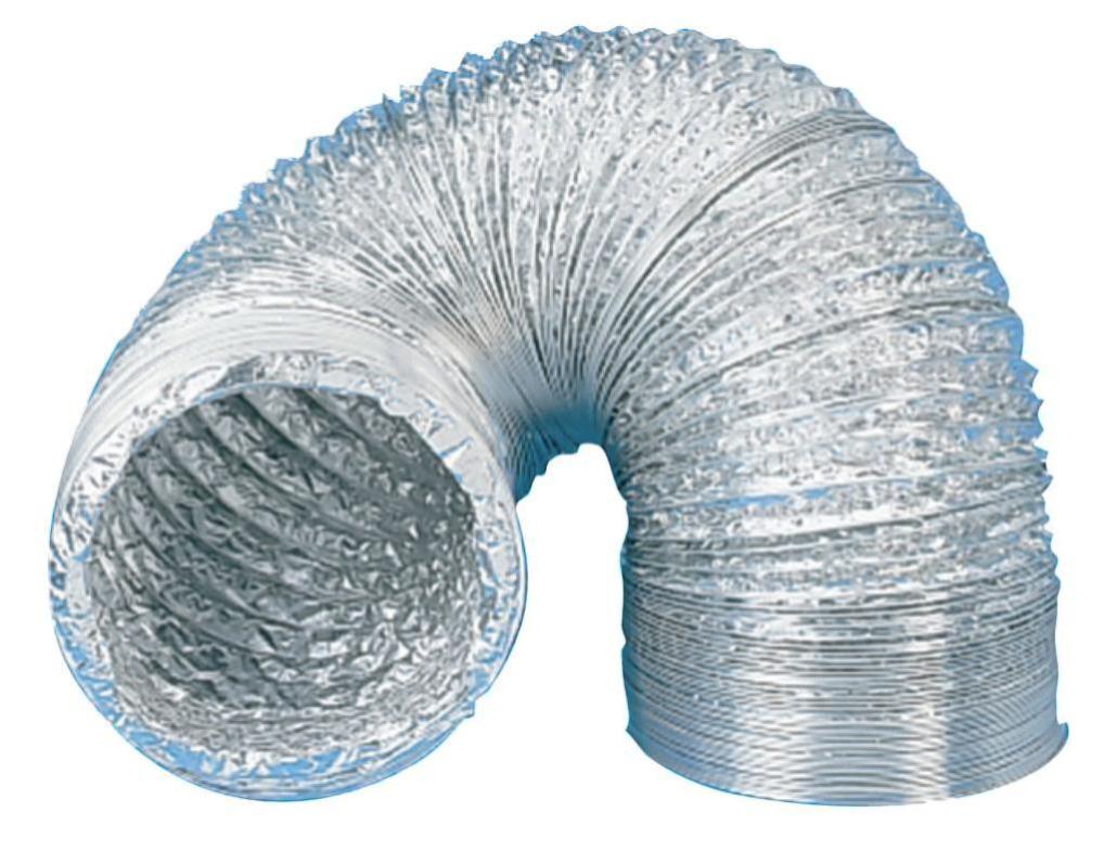 Vent Systems Tuyau de ventilation flexible en plastique ABS 100 mm 