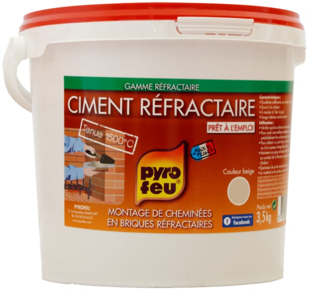 Ciment refractaire home depot best sale