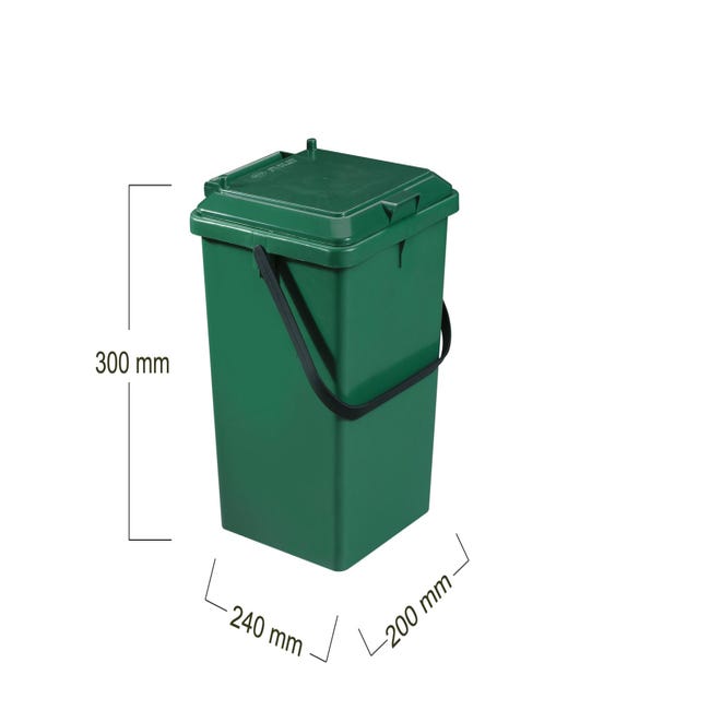 Bio seau pour composteur : vert, 8L
