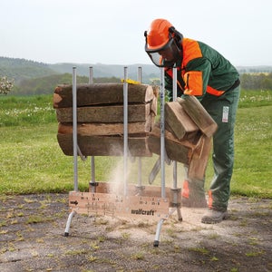Chevalet pour débiter du bois de chauffage en buche de 30 cm ou 50 cm 