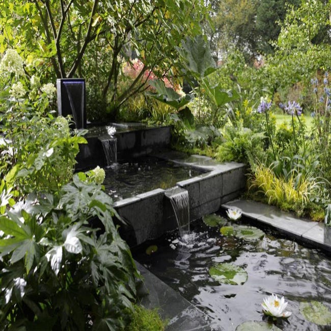 Bâche épaisseur 1 mm pour bassin de jardin AquaLiner - PVC Ubbink