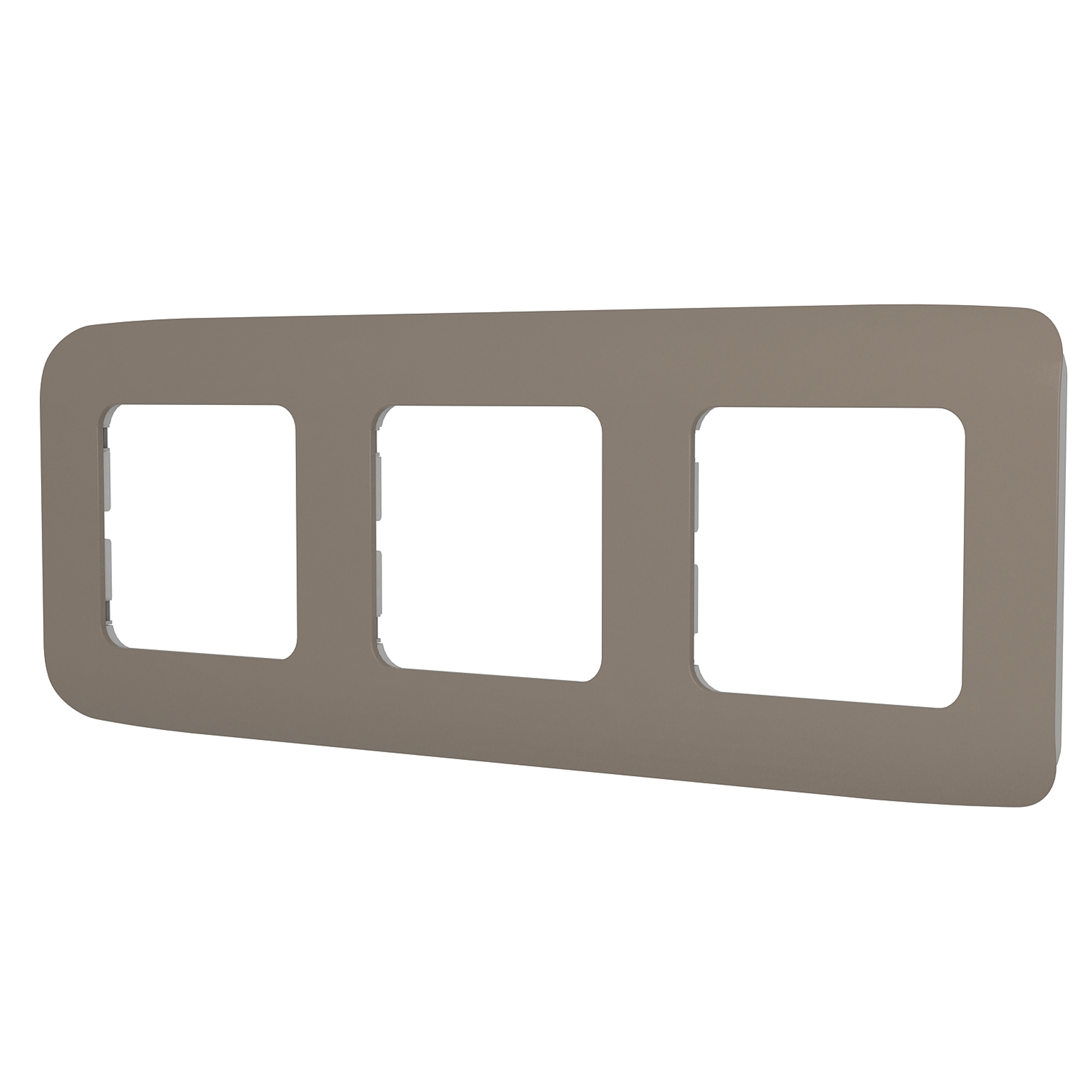 Plaque tripla Cosy, LEXMAN brun taupe n°3 | Leroy Merlin
