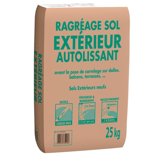 Ragr age sol ext rieur 25 kg Leroy Merlin