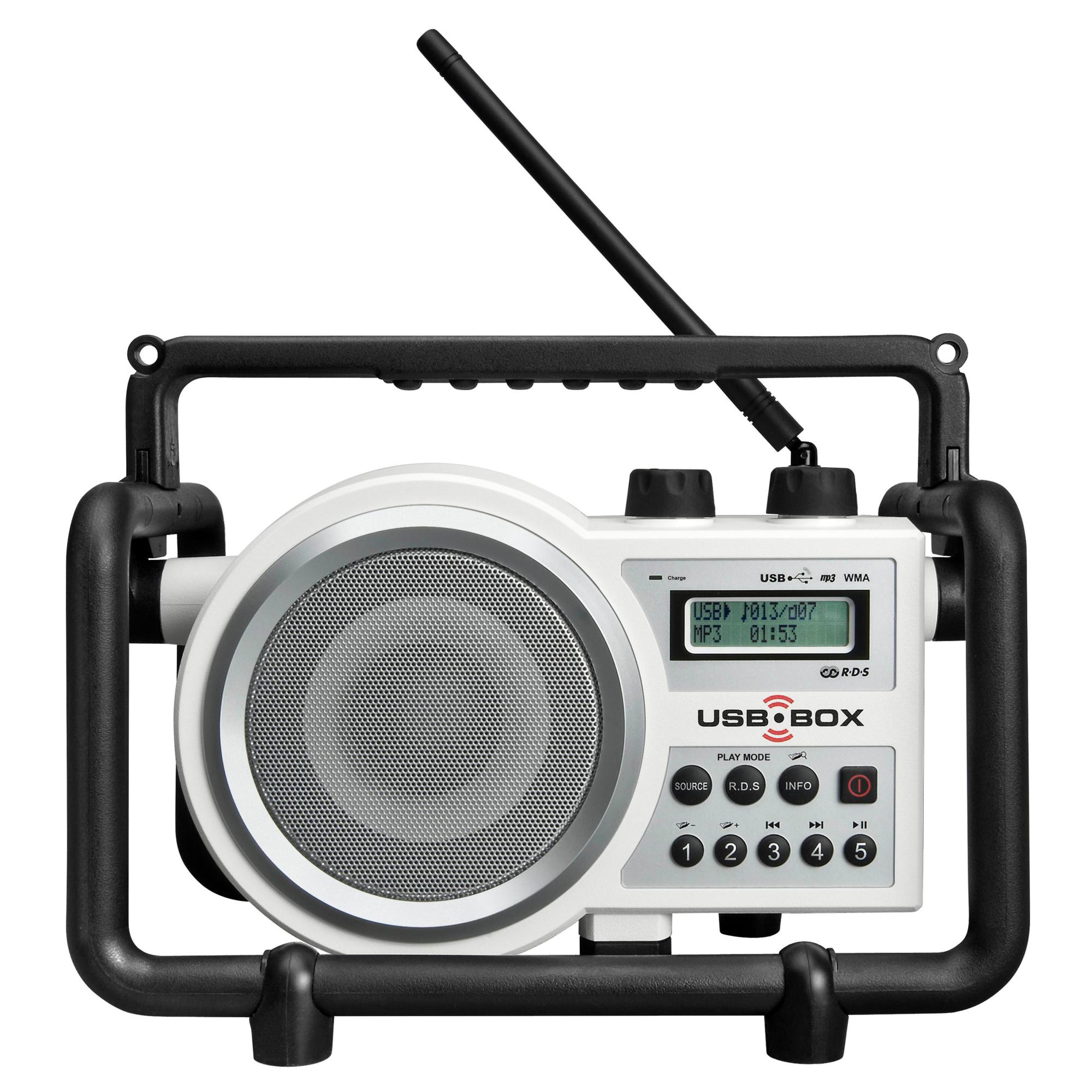 Radio de chantier Usbeu PERFECT PRO Leroy Merlin