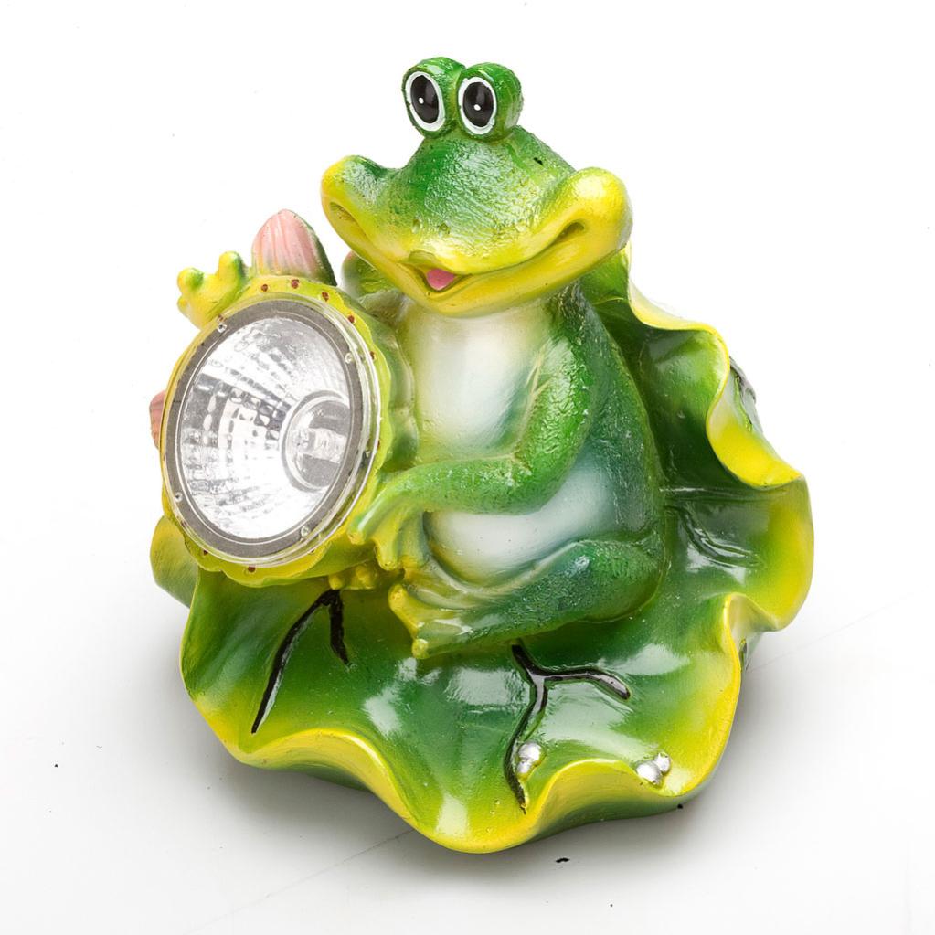 Grenouille Solaire Dansante – Jouet Animé Voiture Bureau, Tête Qui Bouge à L'Énergie Solaire, Décoration Fun Et Cadeau Adorable